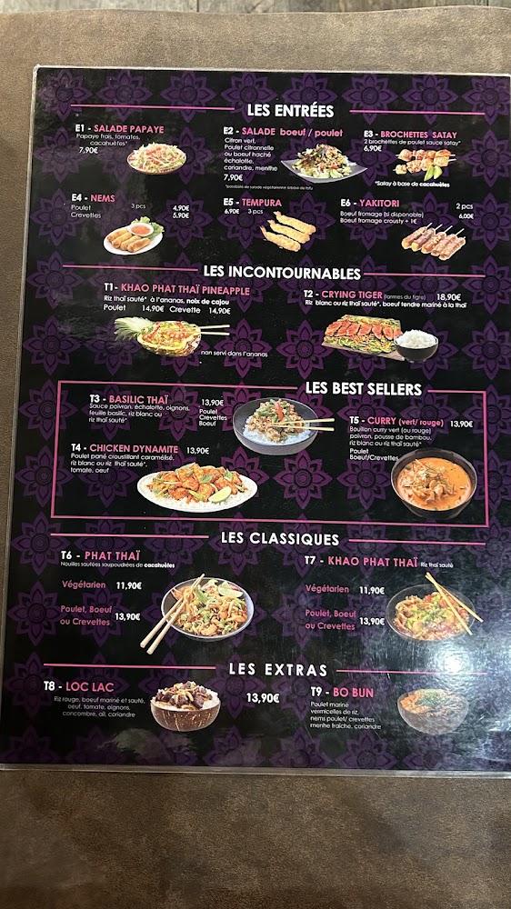 Thaï Corner Gennevilliers - Menu Image 1